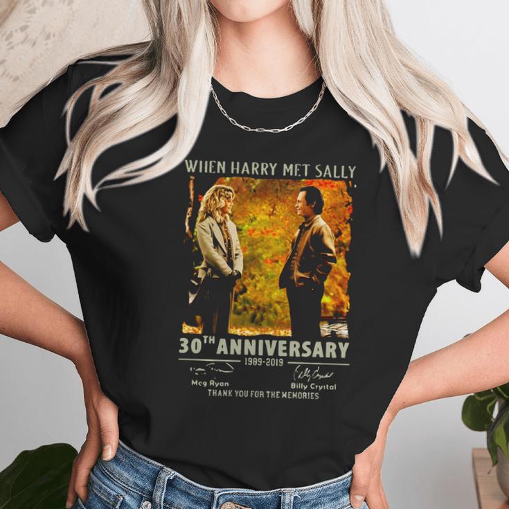 When Harry Met Sally 30Th Anniversary 1989-2019 Signatures Shirt Unisex T-Shirt Gifts for Her