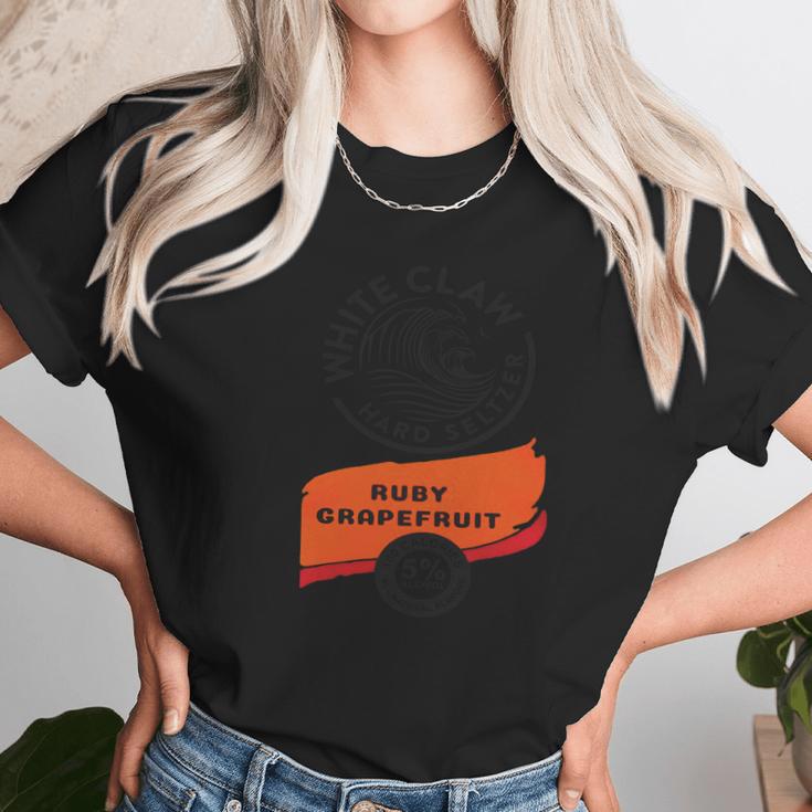 White Claw Hard Seltzer Ruby Grapefruit Halloween Costume Shirt Unisex T-Shirt Gifts for Her