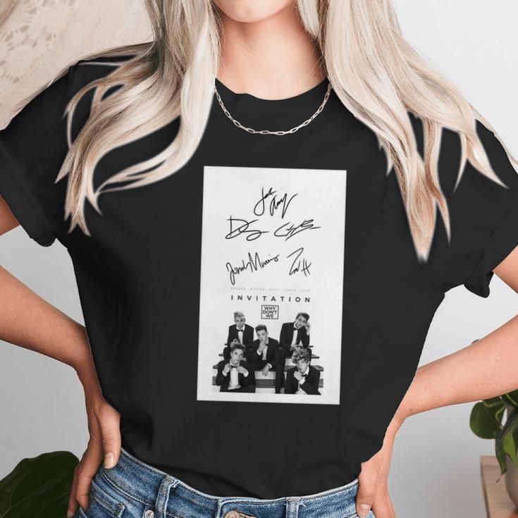 Why Dont We Signature Unisex T-Shirt Gifts for Her