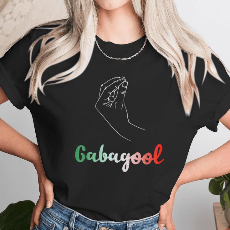 I Will Have The Gabagool Funny Fingers Unisex T-Shirt Gifts for Her