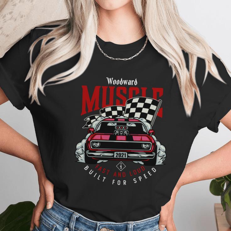 Woodward Muscle M1 Unisex T-Shirt Gifts for Her