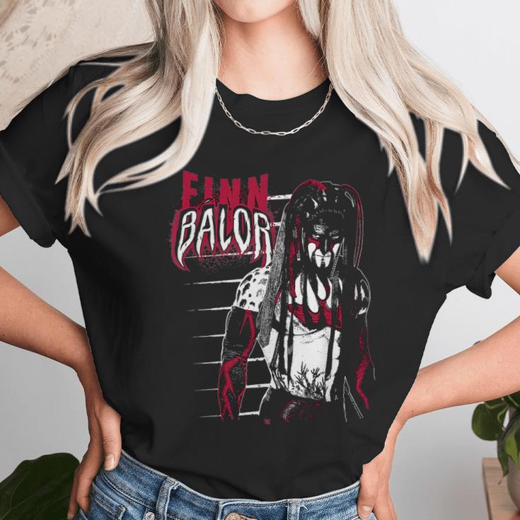 Wrestling Wwe Finn Balor Black And Red Unisex T-Shirt Gifts for Her