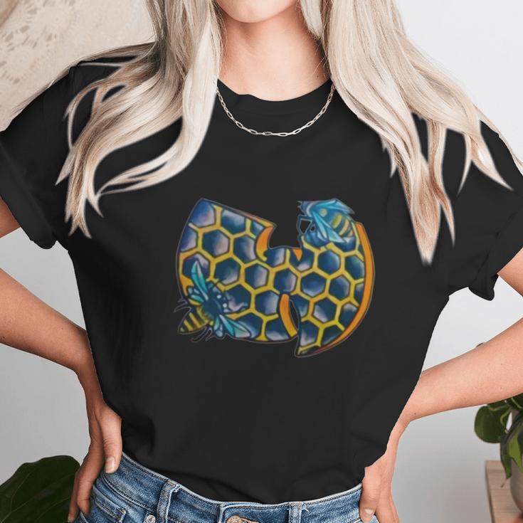 Wutang Honeycomb Unisex T-Shirt Gifts for Her