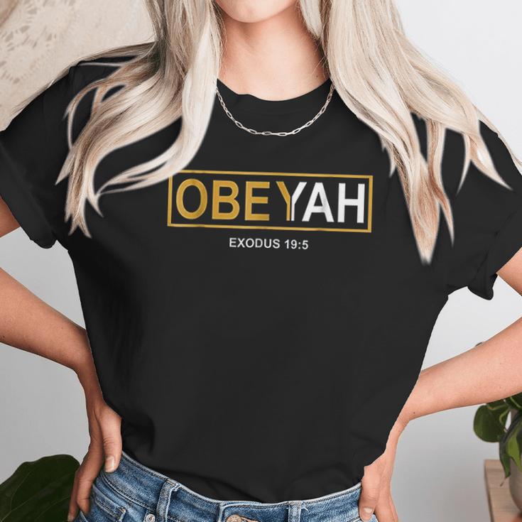 Yahweh Yahshua Yeshua Torah Unisex T-Shirt Gifts for Her