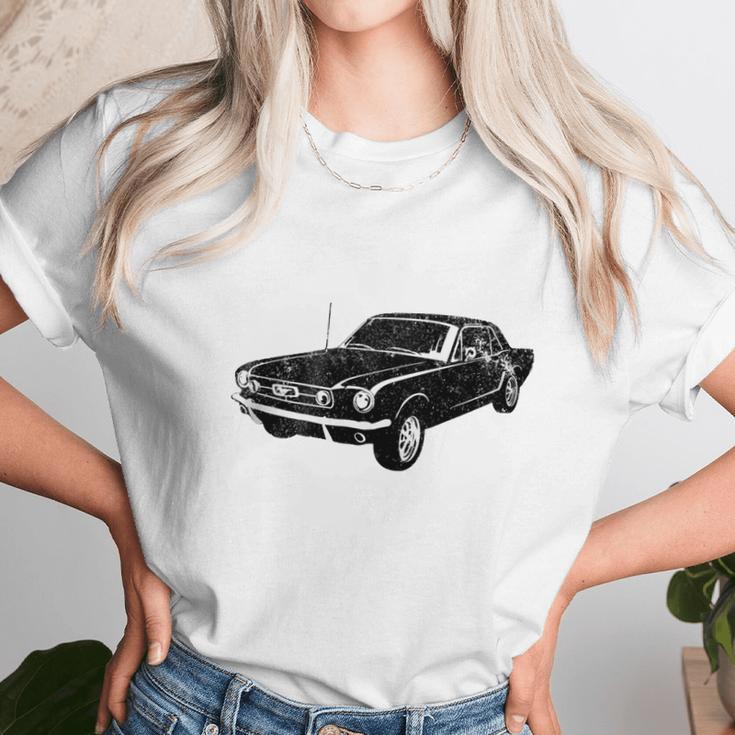 1965 Ford Mustang Coupe Unisex T-Shirt Gifts for Her