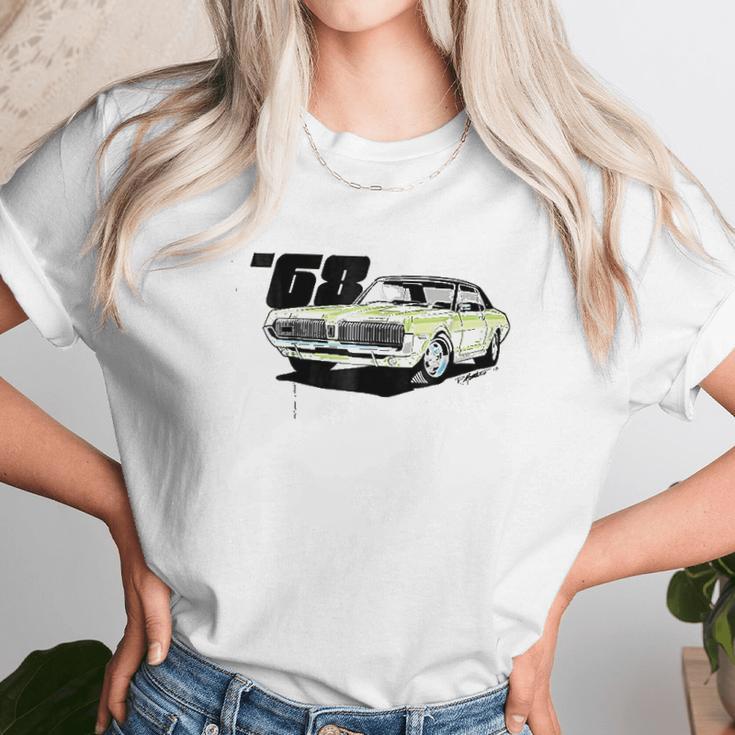 1968 Mercury Cougar Unisex T-Shirt Gifts for Her