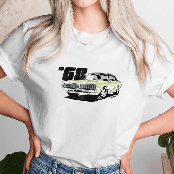 1968 Mercury Cougar Graphic Unisex T-Shirt Gifts for Her