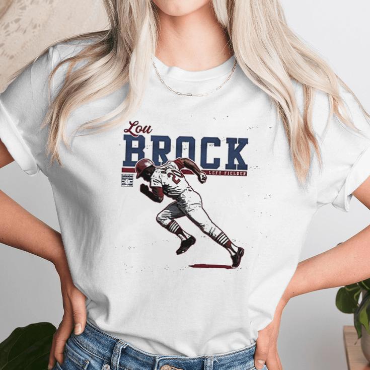 500 Level Lou Brock Unisex T-Shirt Gifts for Her