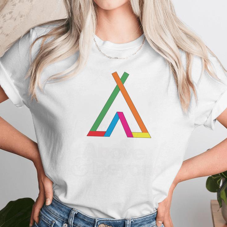 Above And Beyond Unisex T-Shirt Gifts for Her