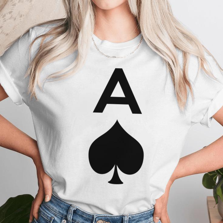 Ace Of Spades Unisex T-Shirt Gifts for Her