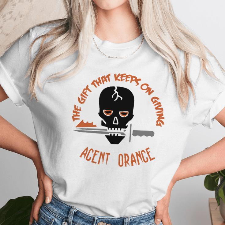 Agent Orange The Gift That Keeps On Giving Shirt Unisex T-Shirt Gifts for Her