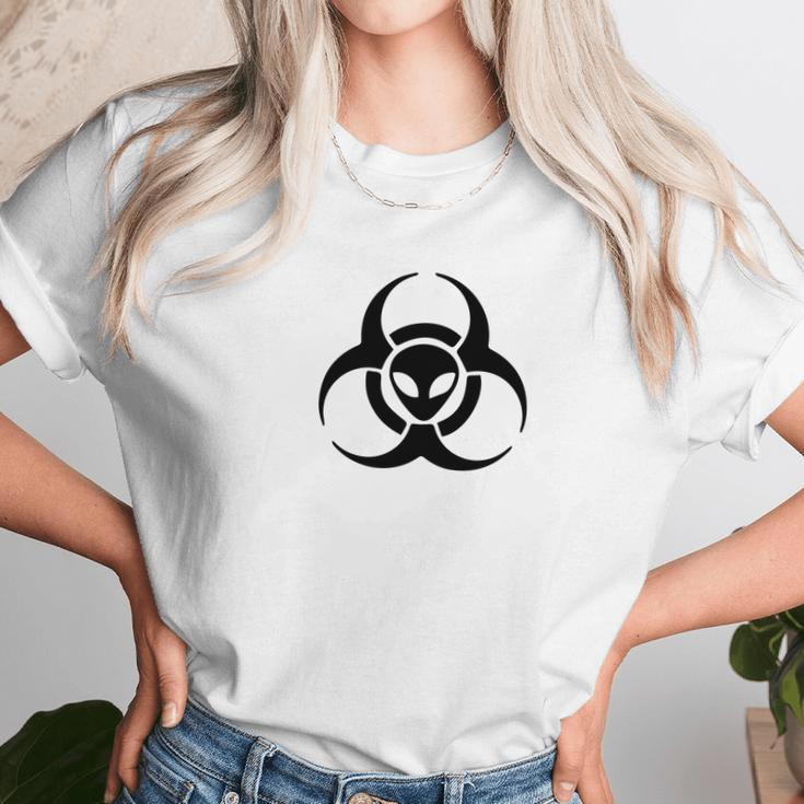 Alien Biohazard Unisex T-Shirt Gifts for Her