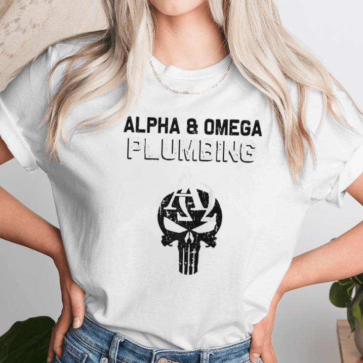 Alpha And Omega Plumbing Brian Anderson Unisex T-Shirt Gifts for Her