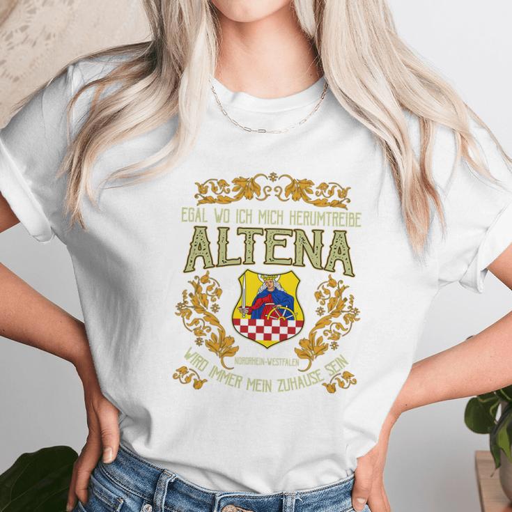 Altena Egal Wo Ich Mich Herumtreibe Unisex T-Shirt Gifts for Her