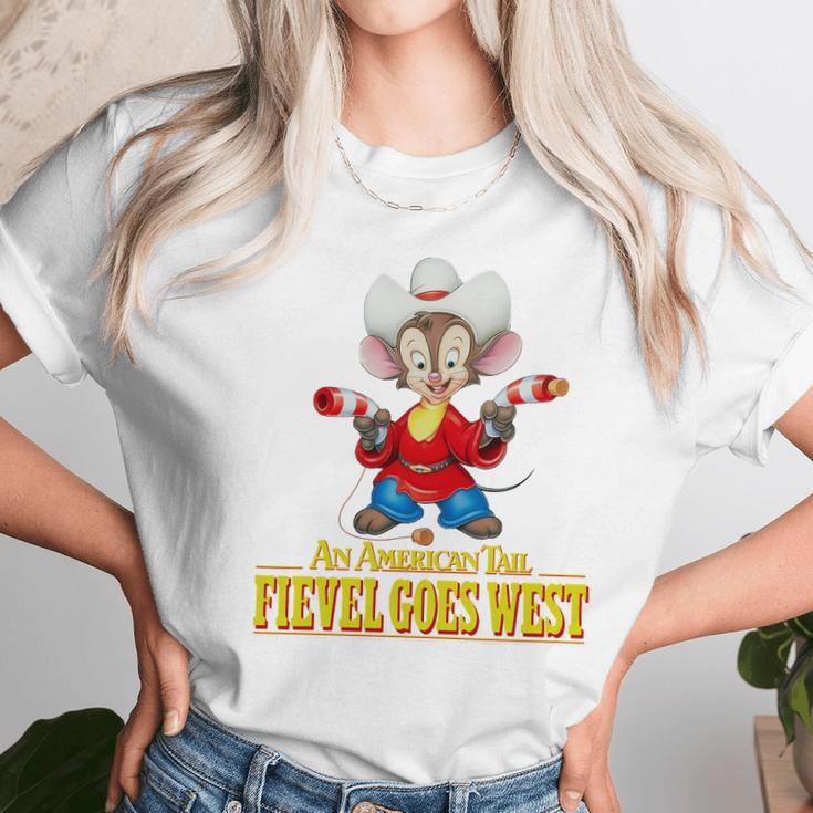 An American Tail Fievel Goes West Unisex T-Shirt Gifts for Her