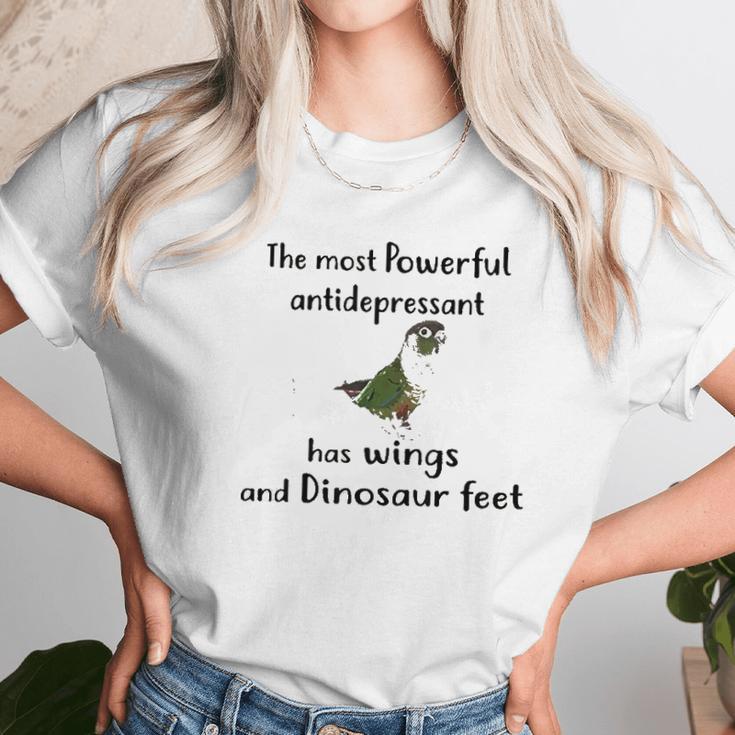 Most Antidepressant Parrot Bird Unisex T-Shirt Gifts for Her