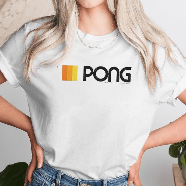 Atari Pong Video Game Unisex T-Shirt Gifts for Her