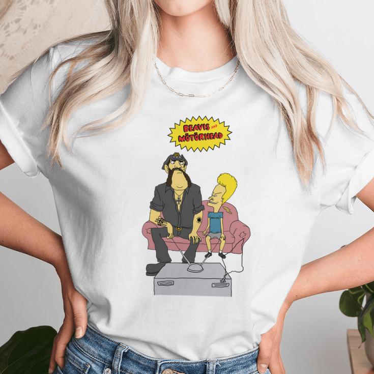 Beavis And Lemmy Unisex T-Shirt Gifts for Her