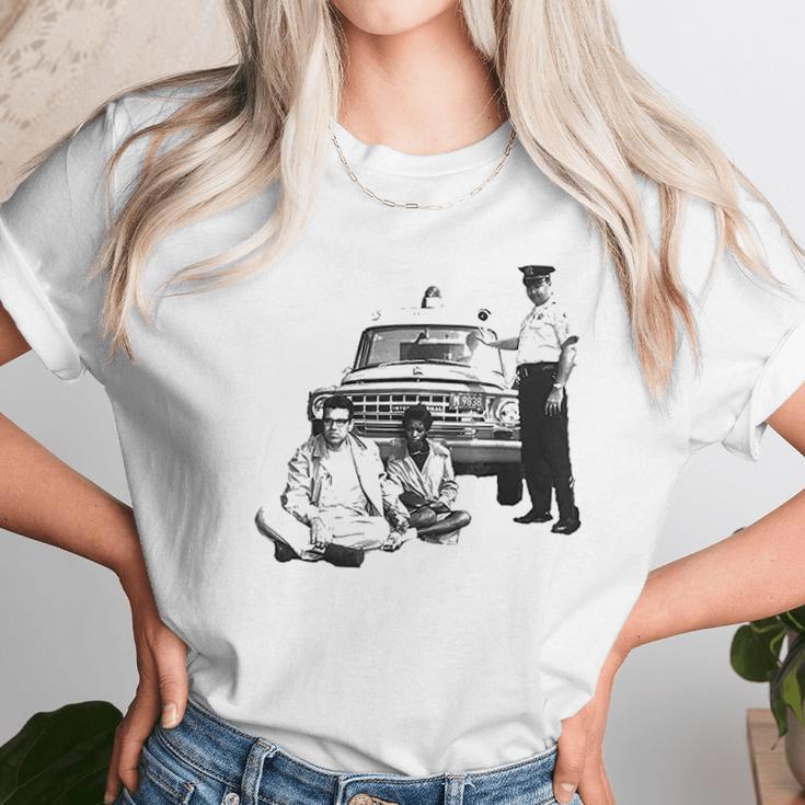 Bernie Sanders Arrested Civil Rights Protest 1963 Unisex T-Shirt Gifts for Her