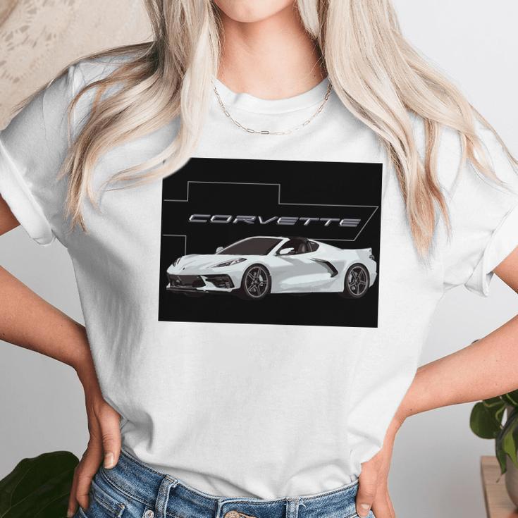 C8 Corvette Chevy Stingray T-Shirt Unisex T-Shirt Gifts for Her