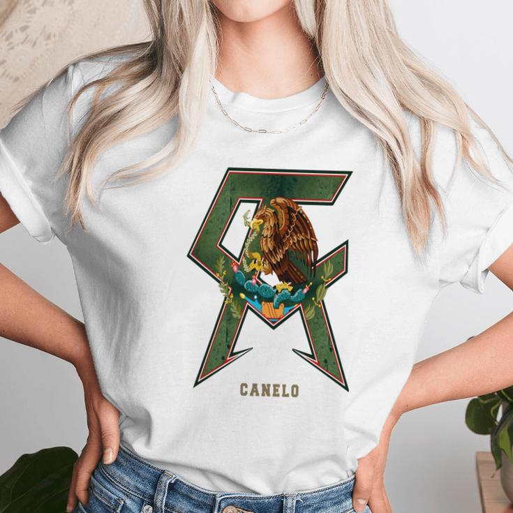 Canelo Alvarez Logo - Mens Ringer T-Shirt Unisex T-Shirt Gifts for Her