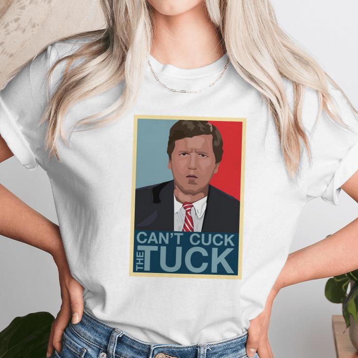 Cant Cuck The Tuck A Tucker Carlson Unisex T-Shirt Gifts for Her