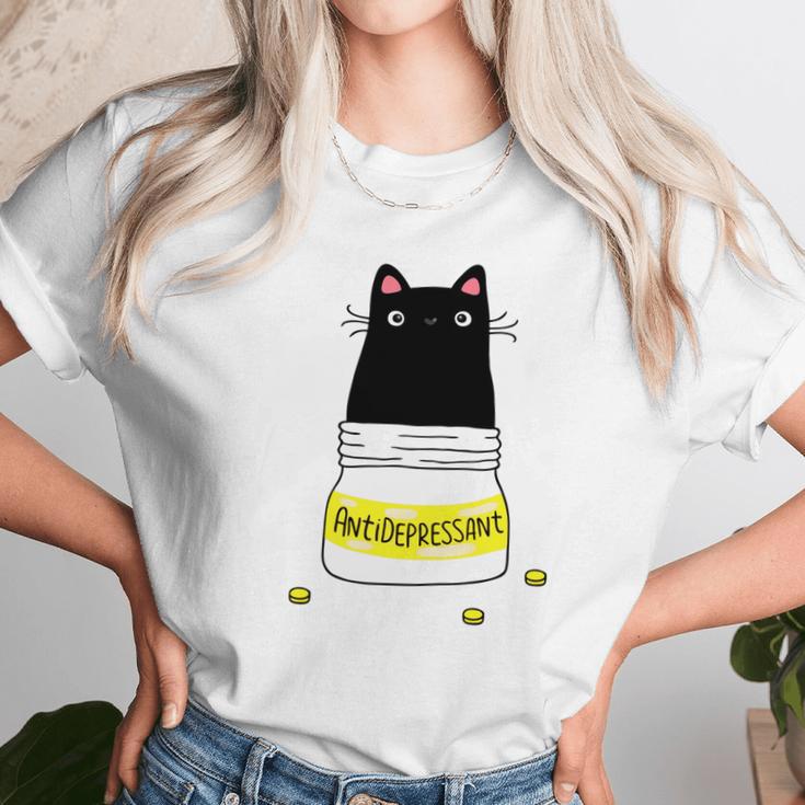 CatShirt Antidepressant Shirt Unisex T-Shirt Gifts for Her