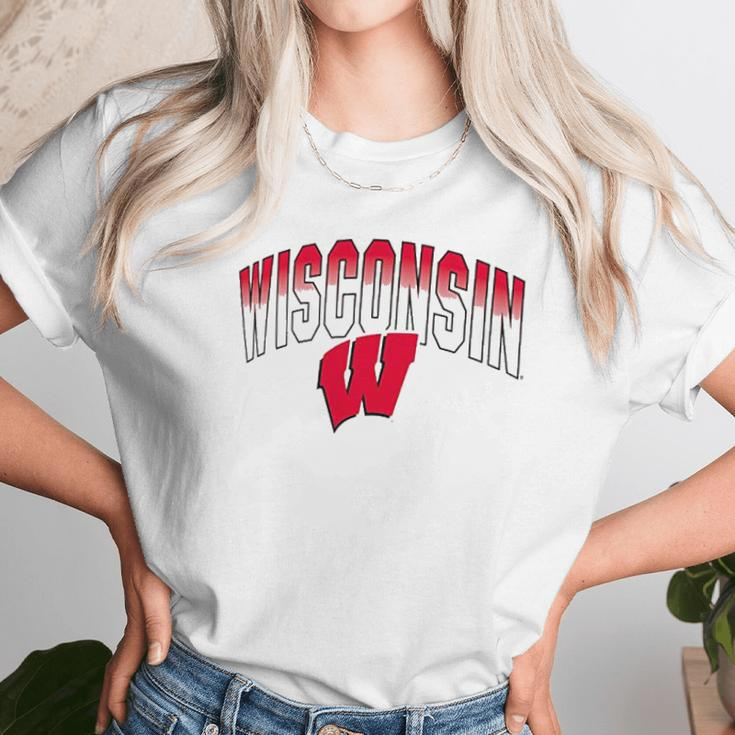 Colosseum Wisconsin Badgers Golden Boy Unisex T-Shirt Gifts for Her