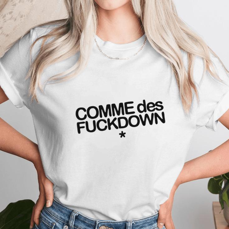 Comme Des Fuckdown Hoodies - Mens Hoodie Unisex T-Shirt Gifts for Her