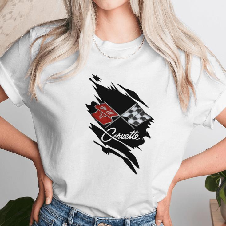 Corvette C3 Ca Unisex T-Shirt Gifts for Her