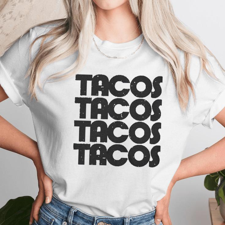 Creeper Tacos Tacos Unisex T-Shirt Gifts for Her