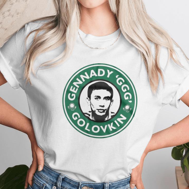 Cute Gennady Golovkin Unisex T-Shirt Gifts for Her