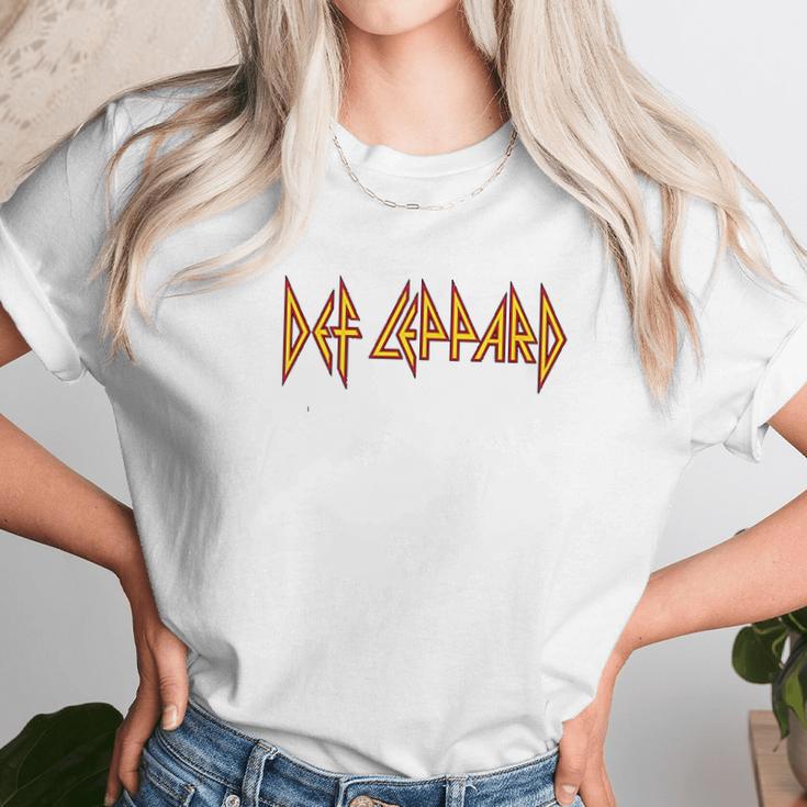 Def Leppard Classic Logo Unisex T-Shirt Gifts for Her