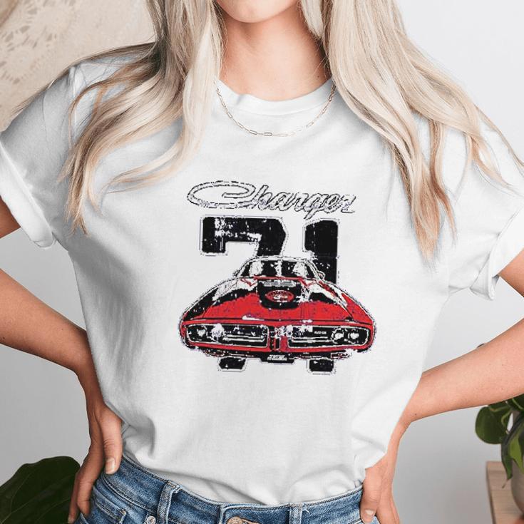 Dodge Charger 71 Unisex T-Shirt Gifts for Her