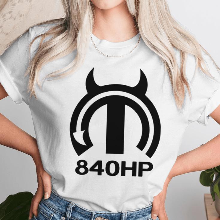 Dodge Demon 840Hp Graphic Design Printed Casual Daily Basic Unisex T-Shirt Gifts for Her