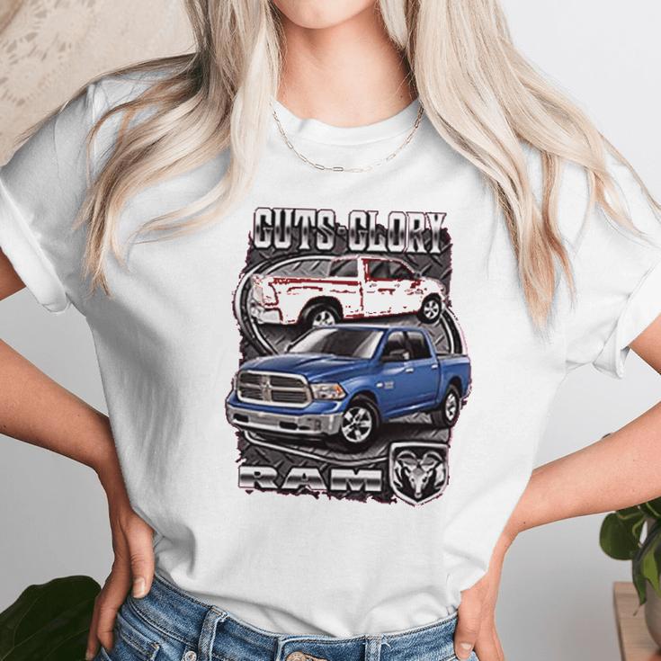 Dodge Ram Guts And Glory Dodge Truck Licensed Unisex T-Shirt Gifts for Her