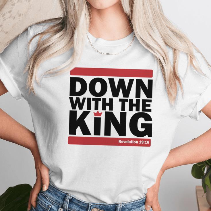 Down With The King Unisex T-Shirt Gifts for Her