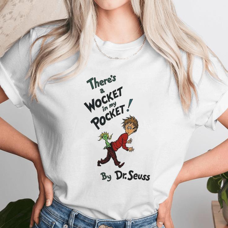 Dr Seuss Boys There Is A Wocket In My Pocket Unisex T-Shirt Gifts for Her