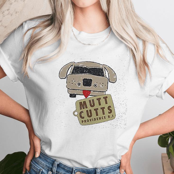 Dumb Mutt Cutts Van Dumber Dog Unisex T-Shirt Gifts for Her