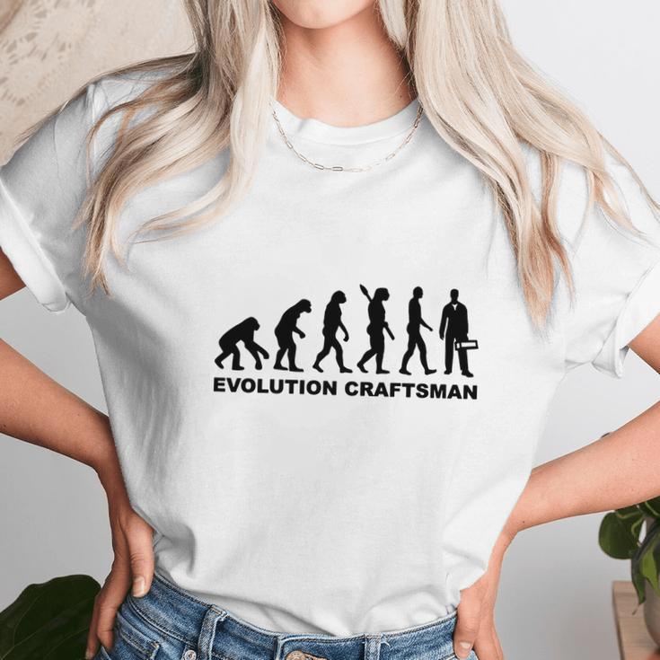 Evolution Craftsman Bottles &Ampamp Mugs Unisex T-Shirt Gifts for Her