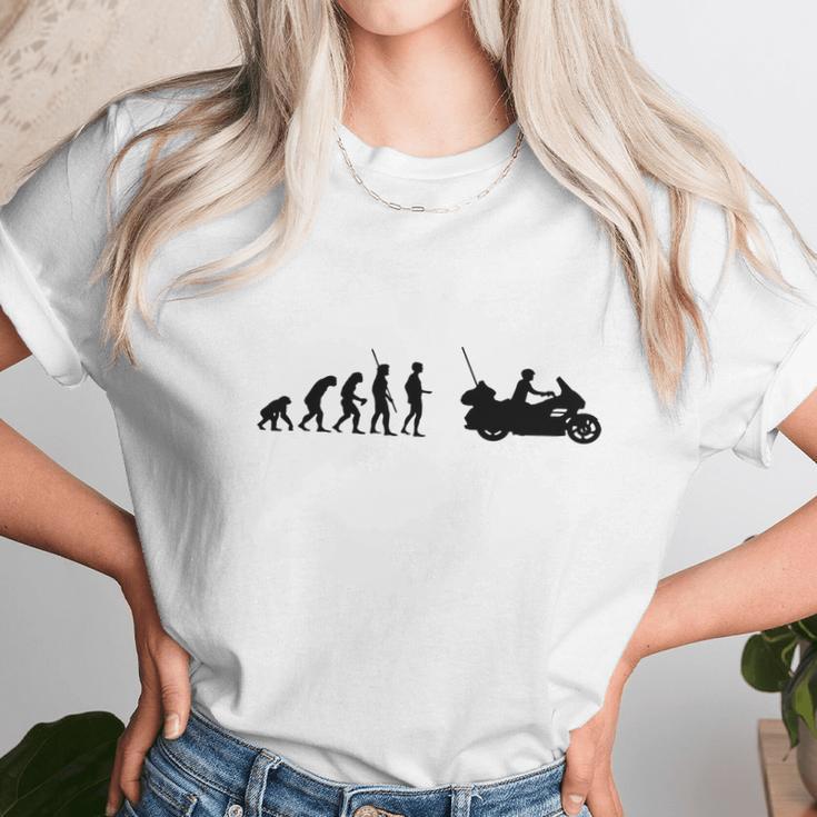 Evolution Motorcycle Goldwing Shirt Limted Edition Unisex T-Shirt Gifts for Her