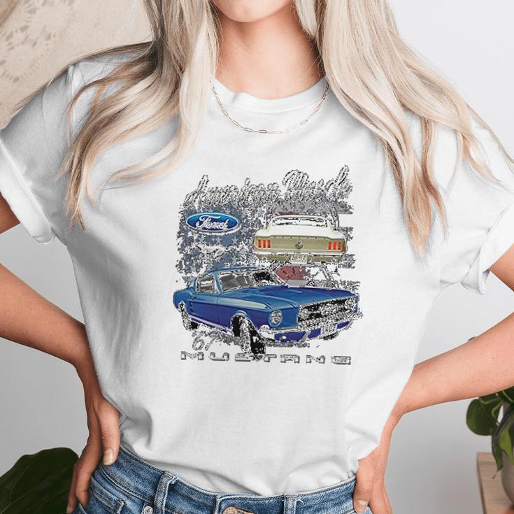 Fair Game 1967 Mustang Ford Unisex T-Shirt Gifts for Her