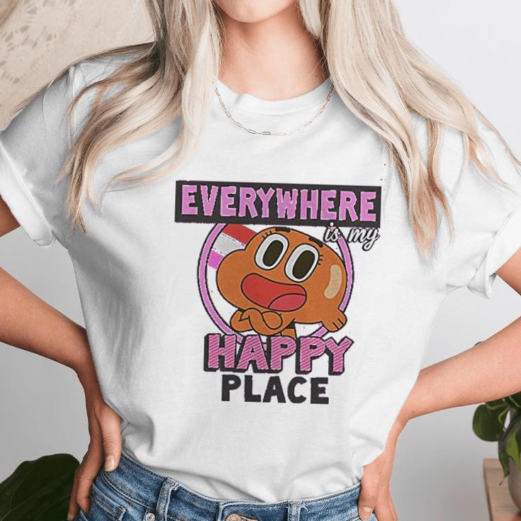 Fifth Sun Girls The Amazing World Of Gumball Darwins Place Unisex T-Shirt Gifts for Her