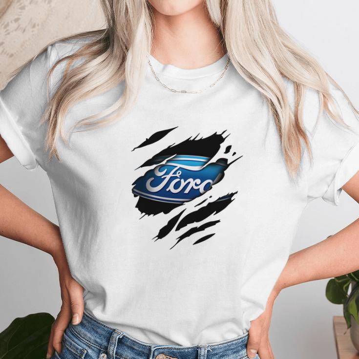 Ford Go Further Unisex T-Shirt Gifts for Her