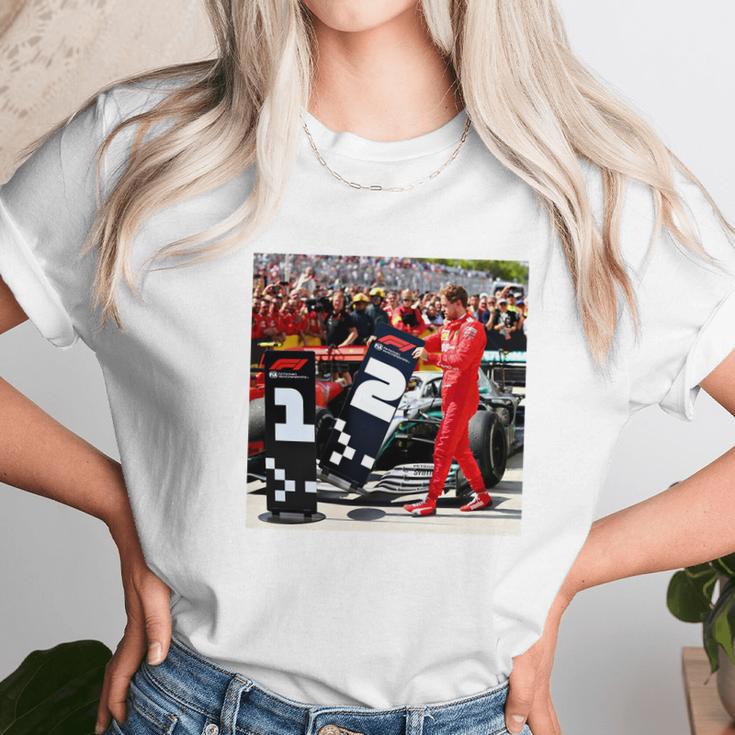 Formula 1 F1 - Vettel Ferrari Canadian Grand Prix 2019 Unisex T-Shirt Gifts for Her