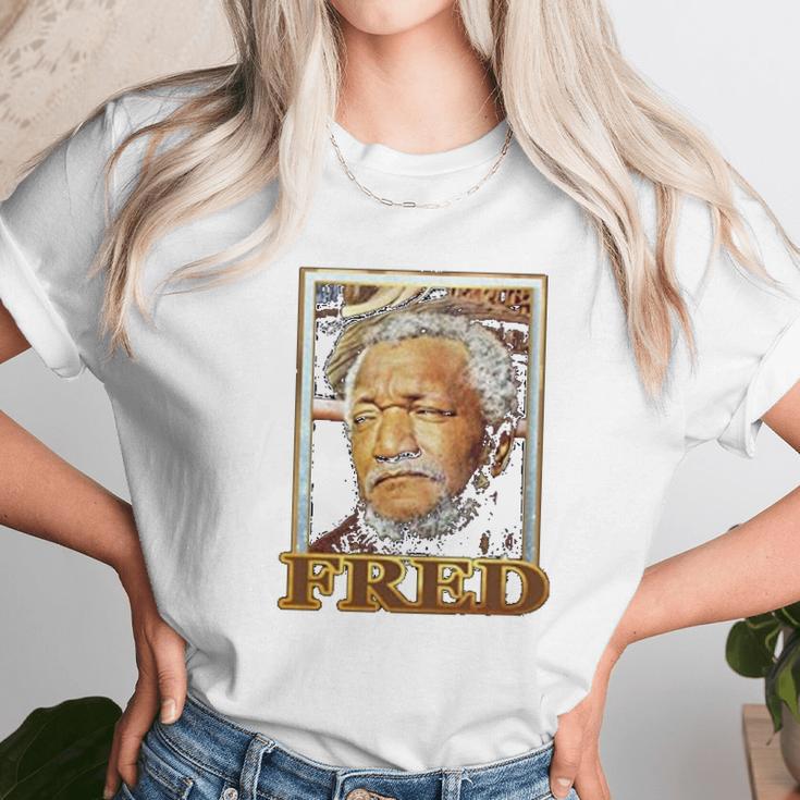 Fred Sanford Retro Portrait Unisex T-Shirt Gifts for Her