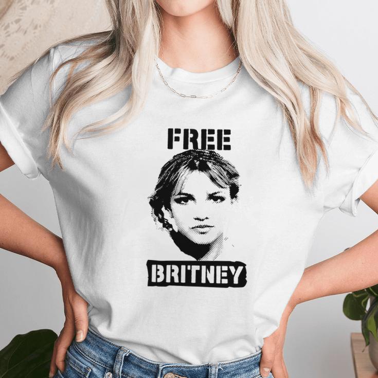 Free Britney Basic Design Unisex T-Shirt Gifts for Her