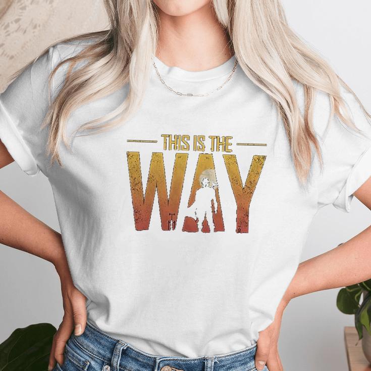 Geek Teez This Is The Way Unisex T-Shirt Gifts for Her