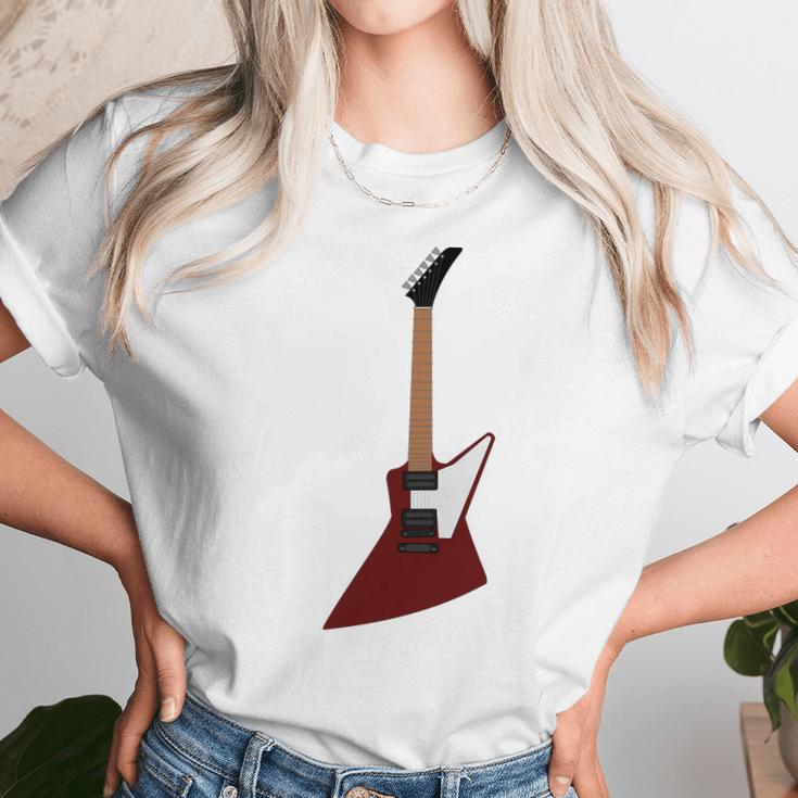 Gibson Explorer GuitarShirt Unisex T-Shirt Gifts for Her