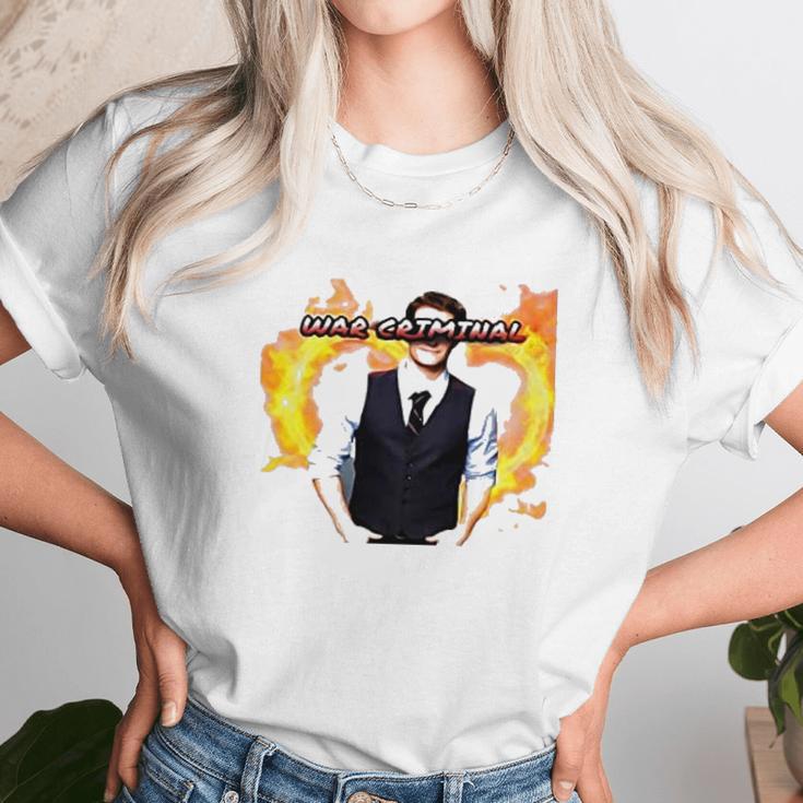 Great Gift Matthew Morrison The War Criminal Unisex T-Shirt Gifts for Her